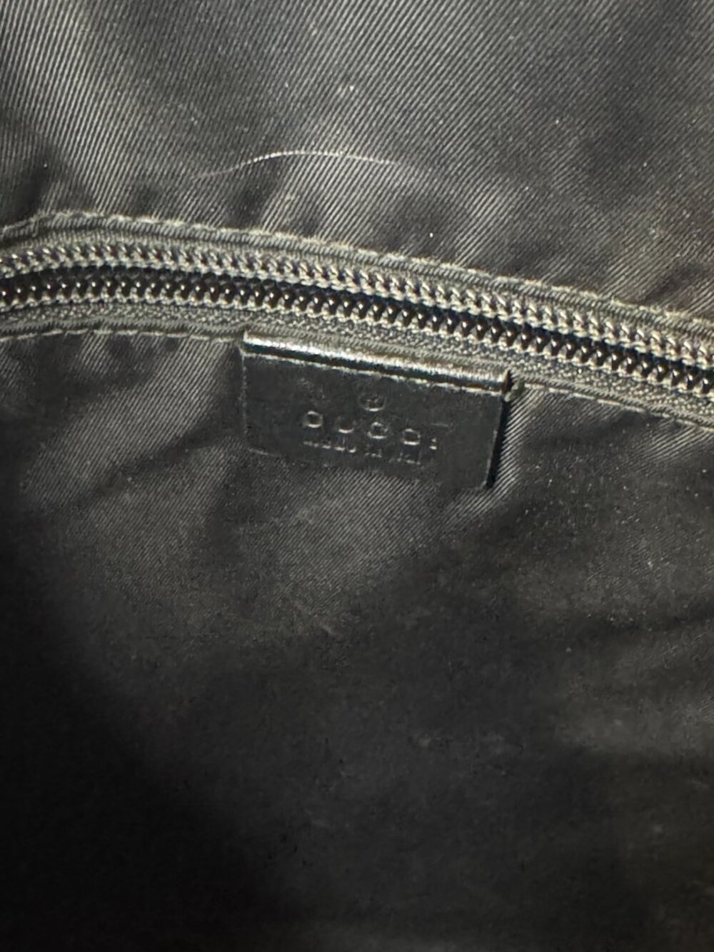 Gucci GG Supreme Web Crossbody Messenger Bag Beige Ebony - Picture 6 of 6